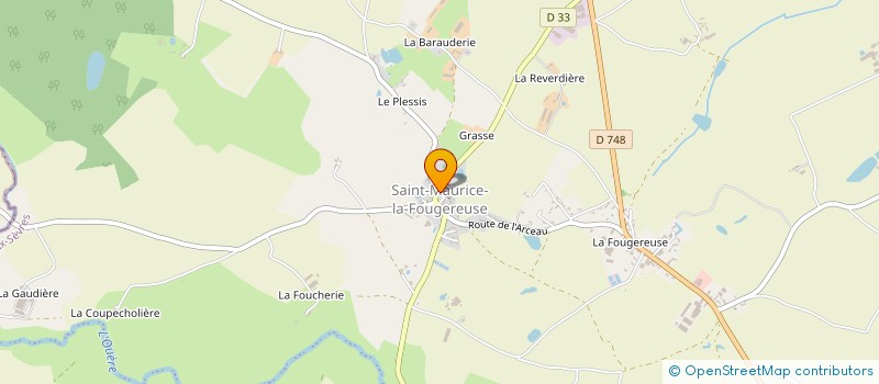 localisation de l'entreprise JOYEUX AINES D'ETUSSON  SAINT MAURICE ETUSSON