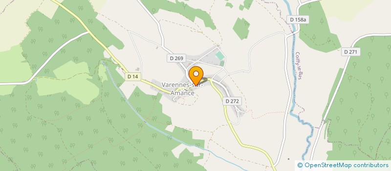 localisation de l'entreprise JOYEUX BACCHANAL à VARENNES-SUR-AMANCE