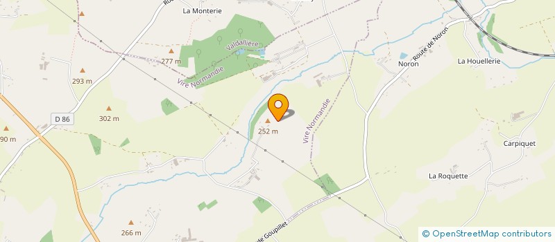 localisation de l'entreprise JOYEUX IMMO  VIRE NORMANDIE