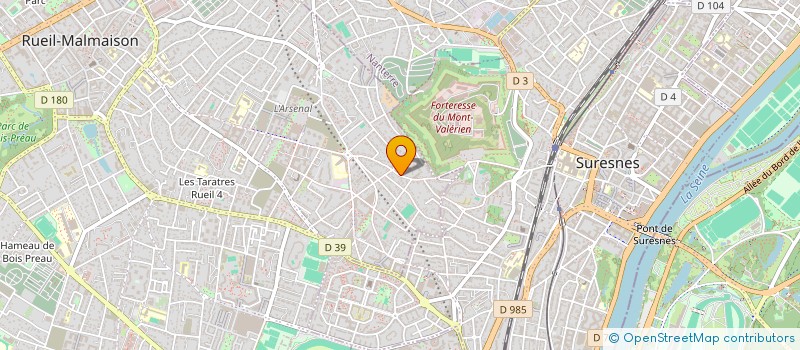 localisation de l'entreprise JOYEUX PATRIMOINE à RUEIL-MALMAISON