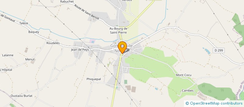 localisation de l'entreprise JOYEUX SOURIRE GONTAUDAIS  GONTAUD-DE-NOGARET