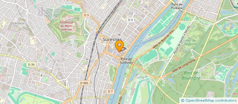 localisation de l'entreprise JOYFUL GOURMET à SURESNES