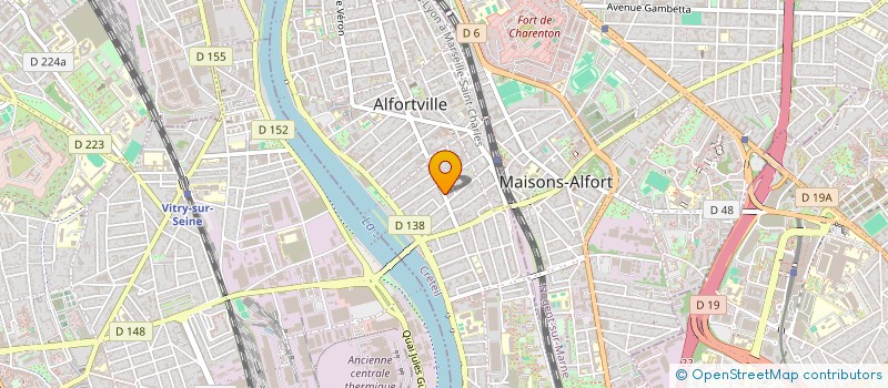 localisation de l'entreprise JOYL ALFORTVILLE QUARTIER DE LA MAIRIE  ALFORTVILLE