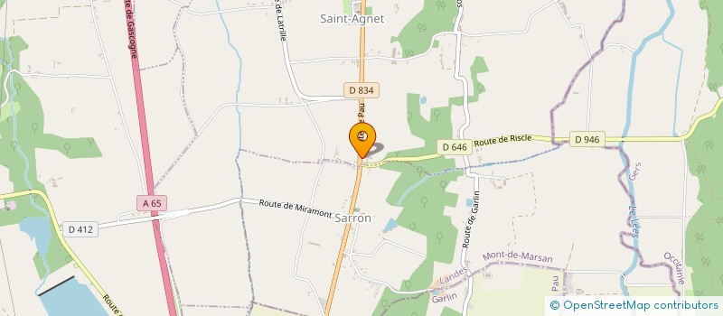 localisation de l'entreprise JOYLAND  SAINT-AGNET