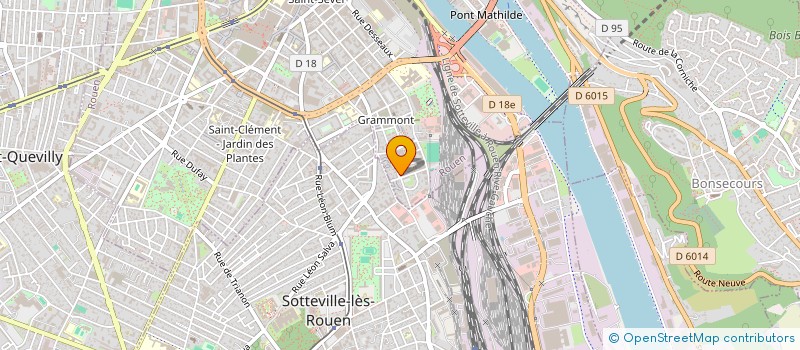 localisation de l'entreprise JOYSTICK à ROUEN