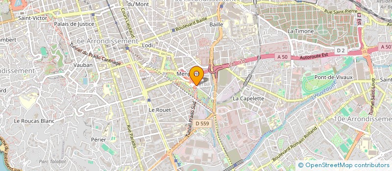 localisation de l'entreprise JOYSTREET à MARSEILLE 10EME