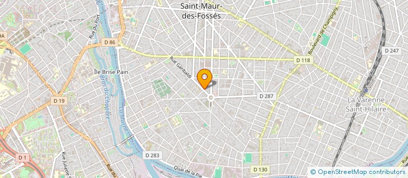 localisation de l'entreprise JOZ BIEN-ETRE à SAINT-MAUR-DES-FOSSES