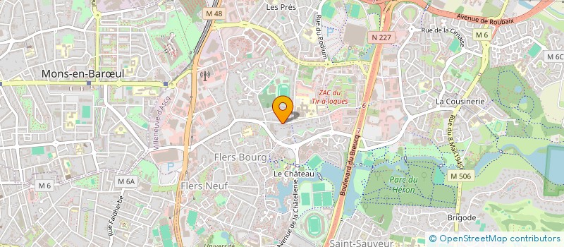 localisation de l'entreprise JOZETTE à VILLENEUVE-D'ASCQ