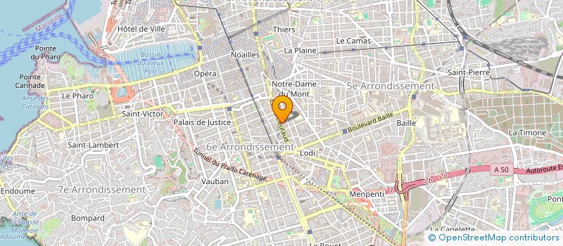 localisation de l'entreprise JP 2 ROO à MARSEILLE