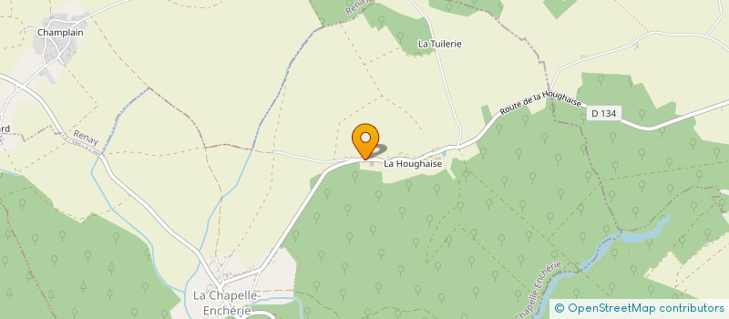 localisation de l'entreprise JP 41 ENSEIGNES à LA CHAPELLE-ENCHERIE