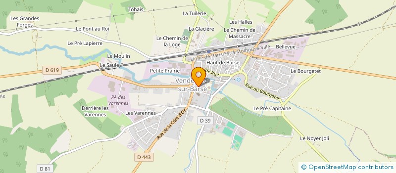 localisation de l'entreprise JP  LONGPRE-LE-SEC