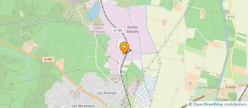 localisation de l'entreprise JP AIGUILLE  NARBONNE