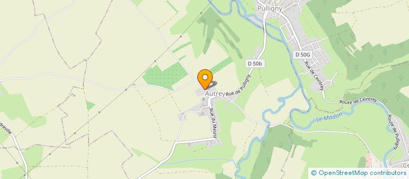 localisation de l'entreprise JP AUTOMOBILE  AUTREY