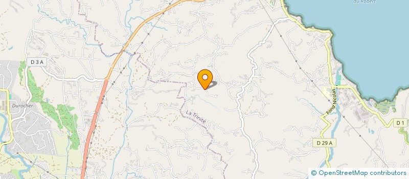 localisation de l'entreprise JP&B EXCURSION  LE ROBERT