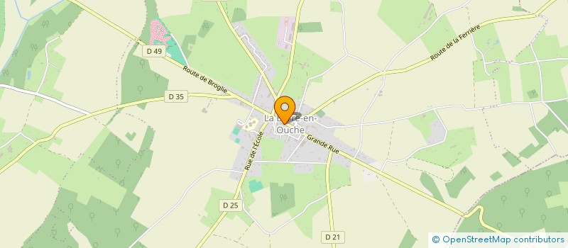 localisation de l'entreprise JP.B OIL SERVICES à MESNIL-EN-OUCHE