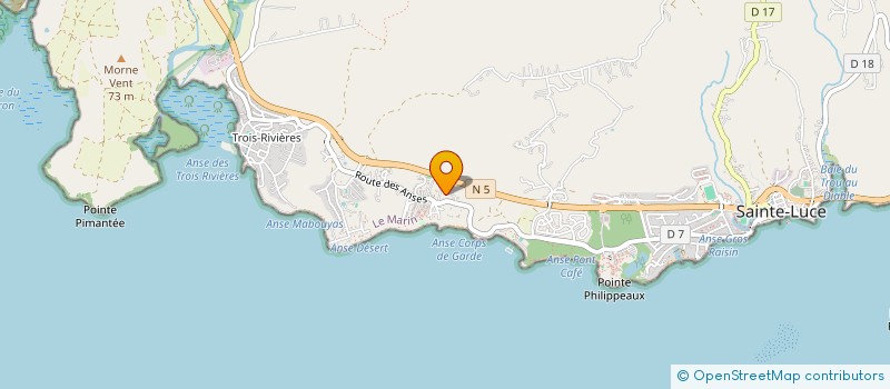 localisation de l'entreprise JP BARIHE  SAINTE-LUCE