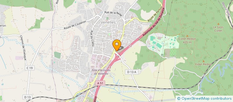 localisation de l'entreprise JP BOX  VENELLES