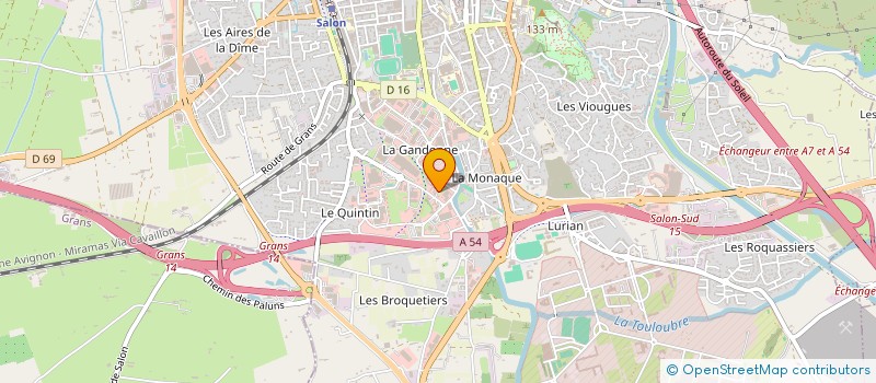 localisation de l'entreprise JP CAFETOS  SALON-DE-PROVENCE