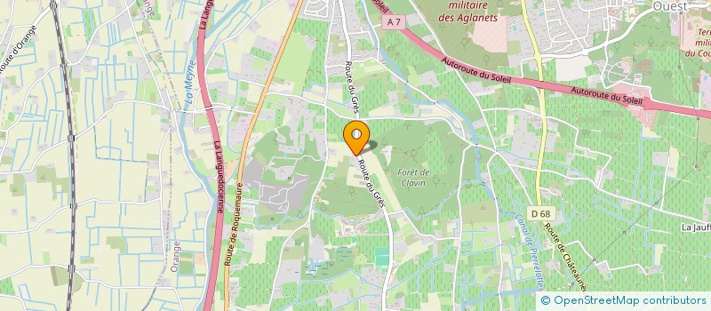 localisation de l'entreprise JP CAL  ORANGE