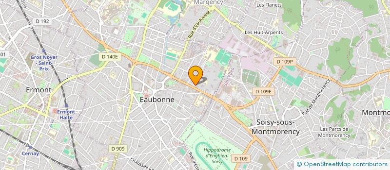 localisation de l'entreprise JP&CO BTP à EAUBONNE