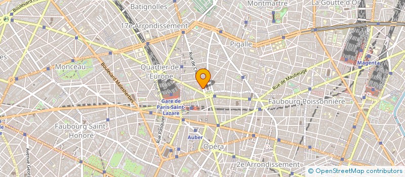 localisation de l'entreprise JP CONCEPT à PARIS