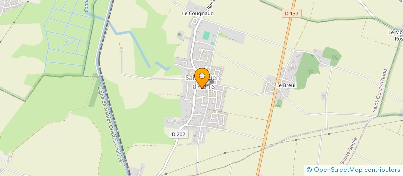 localisation de l'entreprise JP CONSTRUCTION  SAINT-OUEN-D'AUNIS