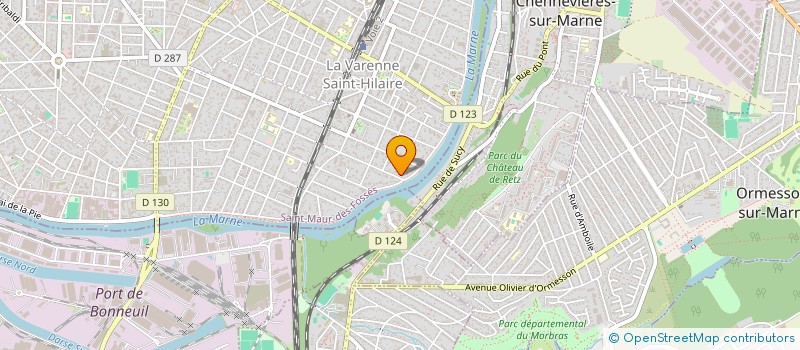 localisation de l'entreprise JP CONSULTANT à SAINT-MAUR-DES-FOSSES