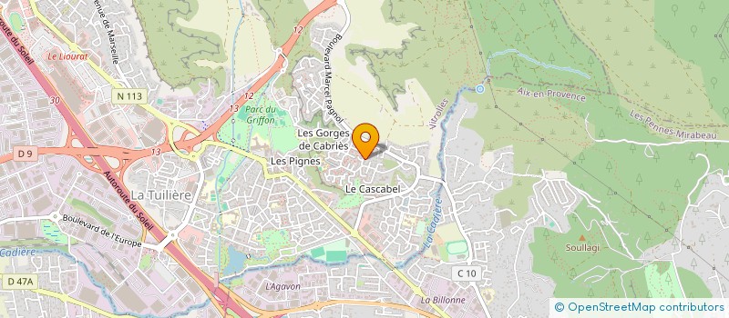 localisation de l'entreprise JP CONSULTING à VITROLLES
