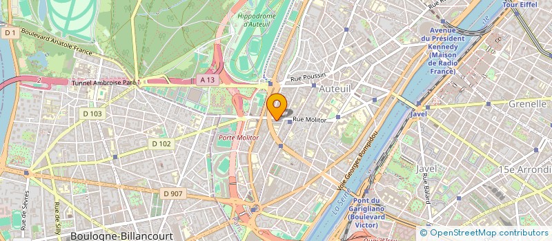 localisation de l'entreprise JP CONSULTING  PARIS