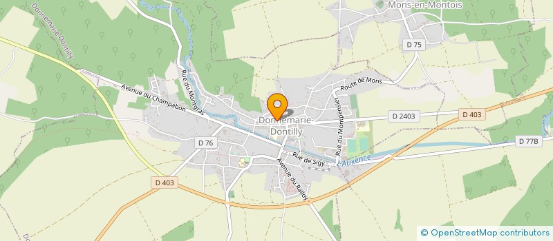 localisation de l'entreprise JP CONTROLE  MEIGNEUX