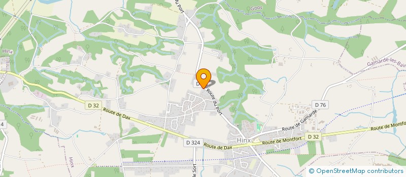 localisation de l'entreprise JP & DD  HINX