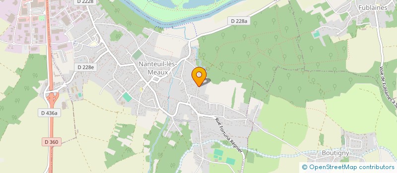 localisation de l'entreprise JP DUPONT BATIMENT à NANTEUIL-LES-MEAUX
