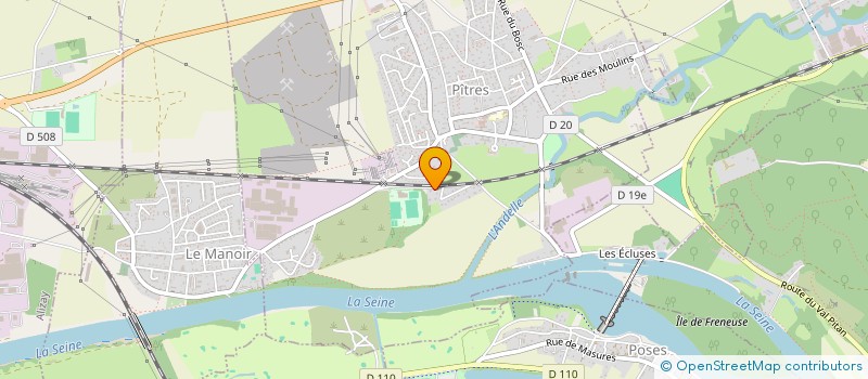 localisation de l'entreprise JP DURINCK EXPERTISE  PITRES