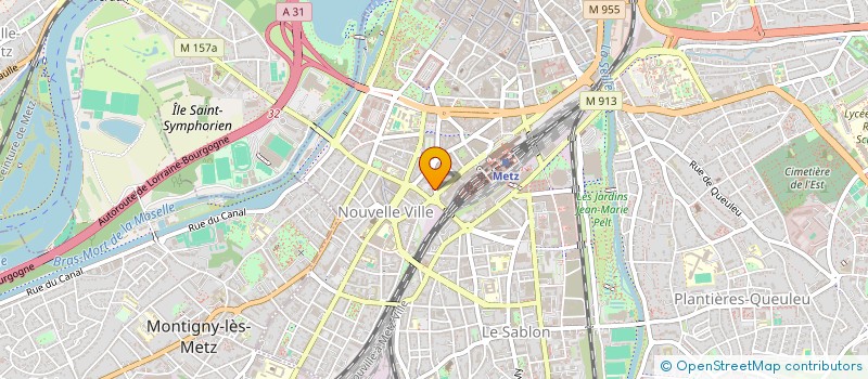 localisation de l'entreprise JP-EDMOND  METZ