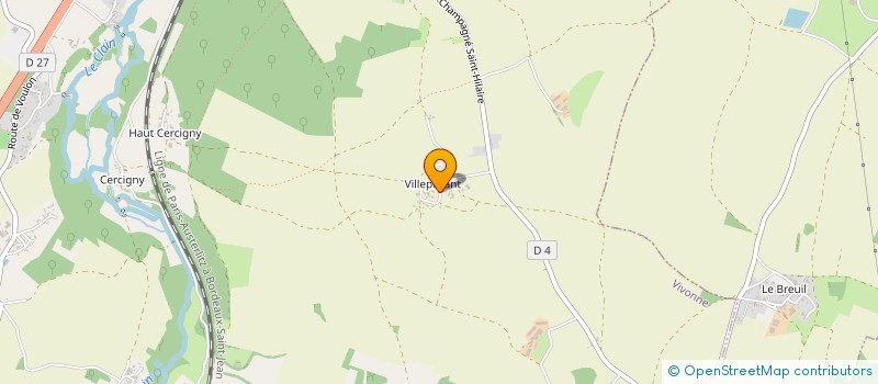 localisation de l'entreprise JP FAMILY HOLDING  VIVONNE