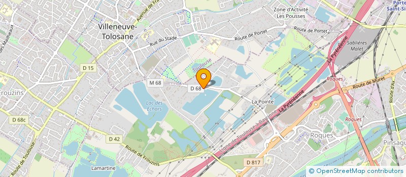 localisation de l'entreprise JP FARGUES S.E. à PORTET-SUR-GARONNE