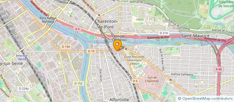 localisation de l'entreprise JP FRANCE DIFFUSION  MAISONS-ALFORT