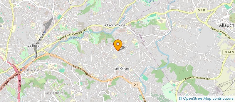 localisation de l'entreprise JP FROID à MARSEILLE