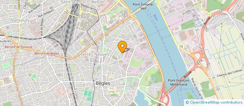localisation de l'entreprise JP HOLDINGS à BEGLES