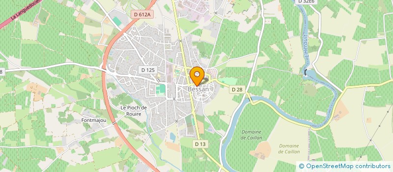 localisation de l'entreprise JP IMMO  BESSAN