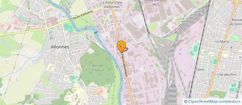 localisation de l'entreprise JP-IMMO  LE MANS