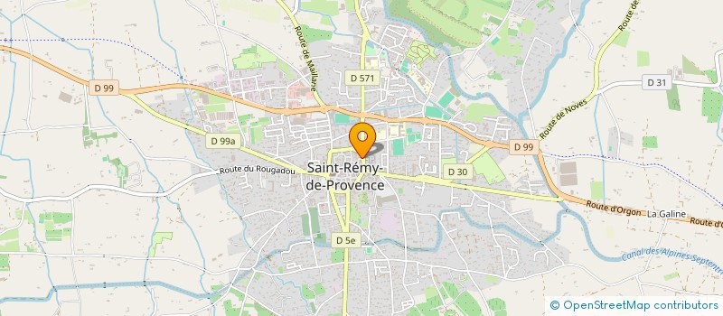 localisation de l'entreprise JP IMMOBILIER (JOLY PROVENCE IMMOBILIER)  SAINT-REMY-DE-PROVENCE