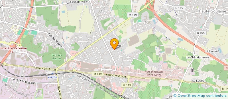 localisation de l'entreprise JP INGENEERING à BASSE-GOULAINE