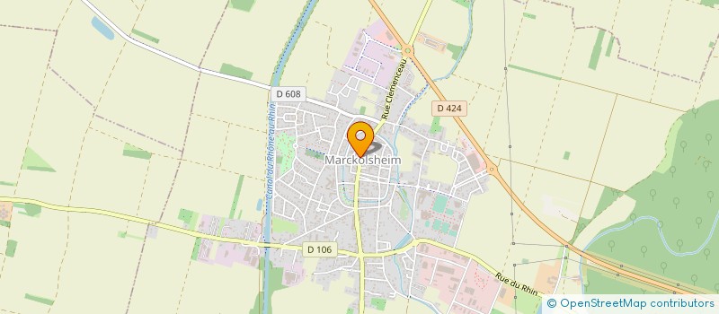 localisation de l'entreprise JP INTERIM à MARCKOLSHEIM