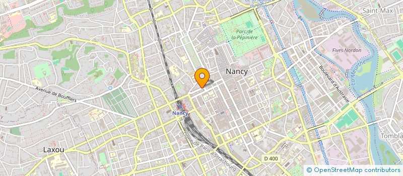 localisation de l'entreprise JP INVEST  NANCY