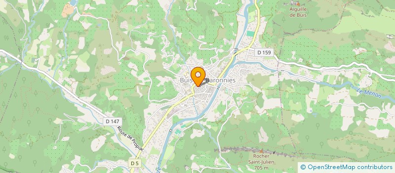 localisation de l'entreprise JP LE PAIN à BUIS-LES-BARONNIES