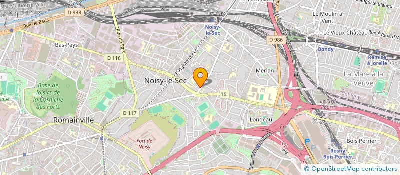 localisation de l'entreprise JP MARKET à NOISY-LE-SEC