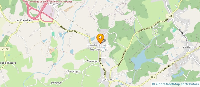 localisation de l'entreprise JP MENDES MENUISERIES  SAINT-MEXANT