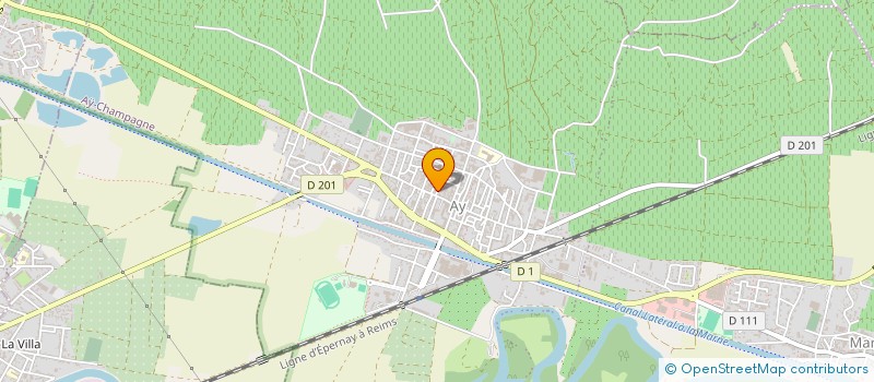 localisation de l'entreprise JP-MH ROGER  AY-CHAMPAGNE