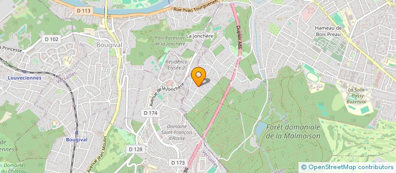 localisation de l'entreprise JP&N CONSULTING à RUEIL-MALMAISON